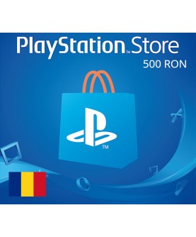 PlayStation Network Card 500 RON RO PlayStation 4 Key 